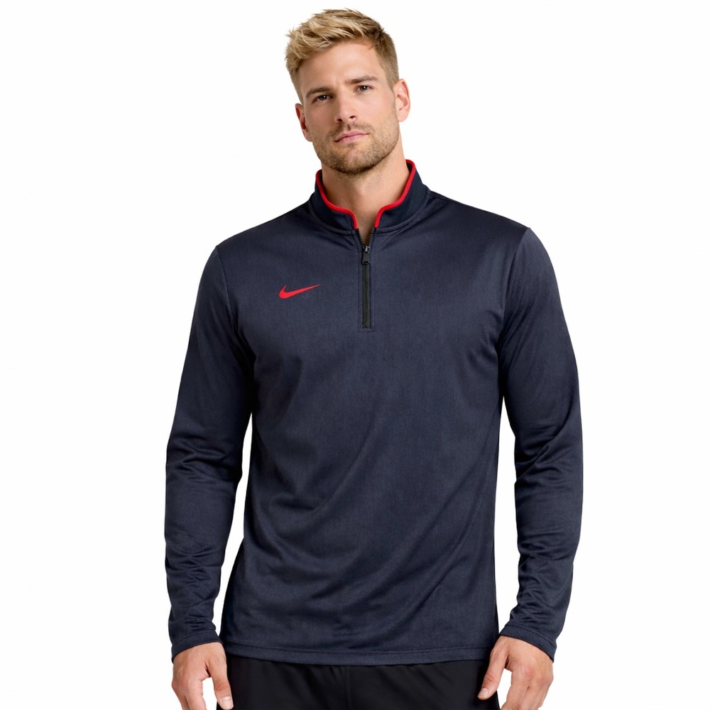 Nike Dri-FIT Men’s Quarter Zip Pullover Navy blue Size M